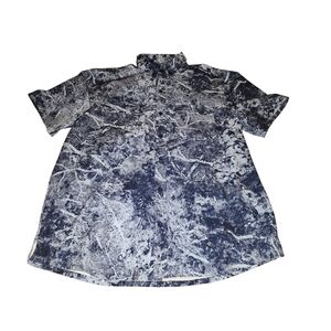 Racks & Reels Fishing Shirt Mens Medium